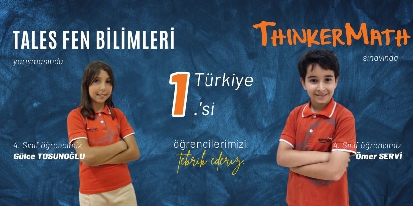 4. Sınıflarımızdan 2 Ayrı Türkiye Birinciliği