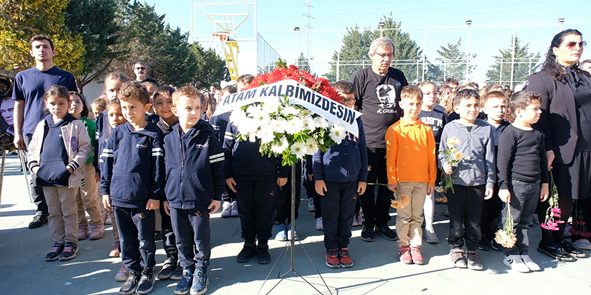 ATATÜRK’Ü SAYGIYLA, SEVGİYLE, MİNNETLE ANIYORUZ